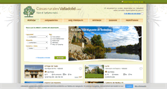Desktop Screenshot of casasruralesvalladolid.com